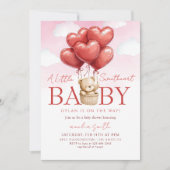 a little sweetheart Valentines Baby shower Kaart (Voorkant)