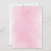 a little sweetheart Valentines Baby shower Kaart (Achterkant)