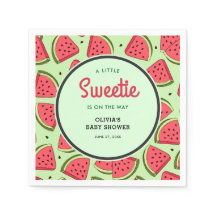 A Little Sweetie Summer Watermelon Baby Shower