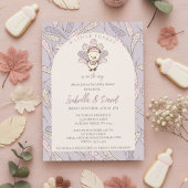 A Little Turkey is op weg naar het Baby shower Kaart