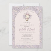 A Little Turkey is op weg naar het Baby shower Kaart (Voorkant)