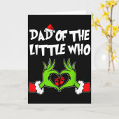 A Little Who Is Due Christmas Pregnancy Announceme Kaart (Gele Bloem)