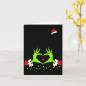 A Little Who Is Due Funny Christmas Pregnancy Anno Kaart (Gele Bloem)