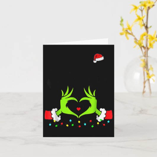 A Little Who Is Due Funny Christmas Pregnancy Anno Kaart (Gele Bloem)