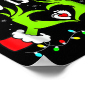 A Little Who Is Due Funny Christmas Pregnancy Anno Poster (Hoek)