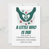  A Little Who Is Due  Kaart (Voorkant)