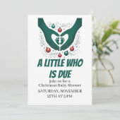  A Little Who Is Due  Kaart (Staand voorkant)