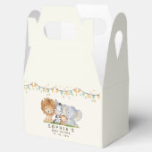 A Little Wild One Safari Animals Bedankdoosjes (Geopend)