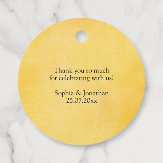 A Little Wild One Safari Animals Bedankjes Labels (Achterkant)