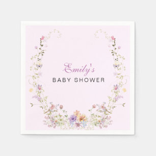 A Little Wildflower Baby Shower Servet