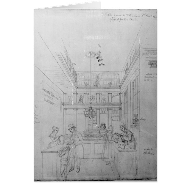 A London Liquor Shop, 1839 (Voorkant)