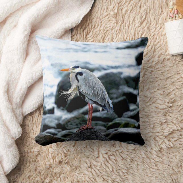 A Lone Heron Kussen (Deken)