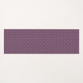 A long, rectangular navy blue yoga mat  (Voorkant (horizontaal))