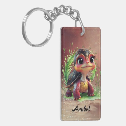 A look full of charm and adventure,  sleutelhanger (Voorkant Links)