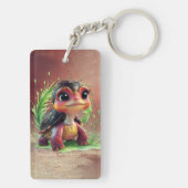 A look full of charm and adventure, sleutelhanger (achterkant)