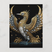 A Loon Rising From the Ice Like a Phoenix Bird Briefkaart (Voorkant)