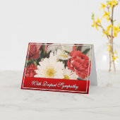 A loss such as this... Sympathy Card Kaart (Gele Bloem)