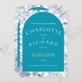 A Love Story Begins – Our Wedding Day Kaart (Voorkant / Achterkant)