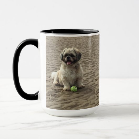 A Love Story - bewerkbare tekst en afbeelding Mok (Links)