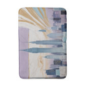 A Lunar Cityscape Badmat (Voorkant Verticaal)