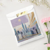 A Lunar Cityscape Bedankzakje (Gezegeld)