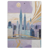 A Lunar Cityscape Klembord (Achterkant)