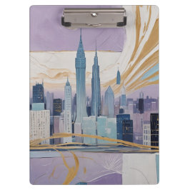 A Lunar Cityscape Klembord