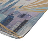 A Lunar Cityscape Snijplank (Hoek)