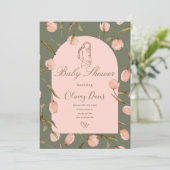 A luxurious invitation with a chic boho touch (Staand voorkant)