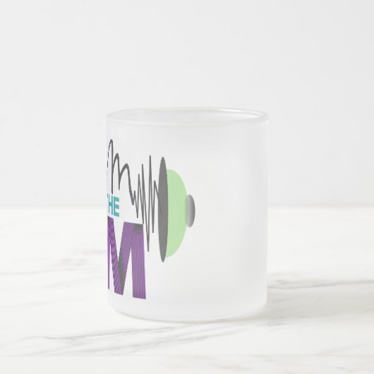 A & M in de PM-Mok Matglas Koffiemok (Center)