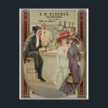 A.M. Kleeman Whiskey 1900-1925 Briefkaart<br><div class="desc">Whiskey Ad</div>
