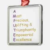 A.M.P.U.T.E.E. METALEN ORNAMENT (Links)