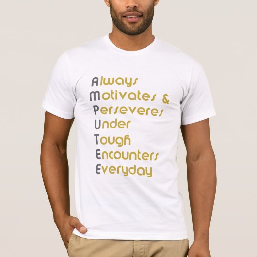 A.M.P.U.T.E.E. T-SHIRT (Voorkant)