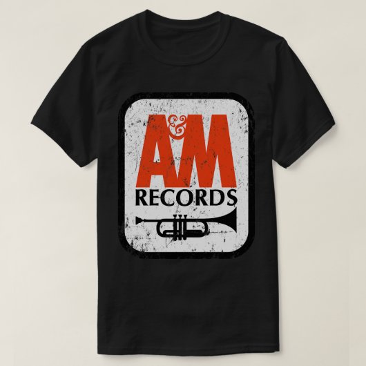 A M Records T-shirt (Design voorkant)
