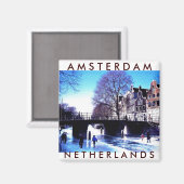 A M S T E R D A M MAGNEET (Voorkant / Achterkant)