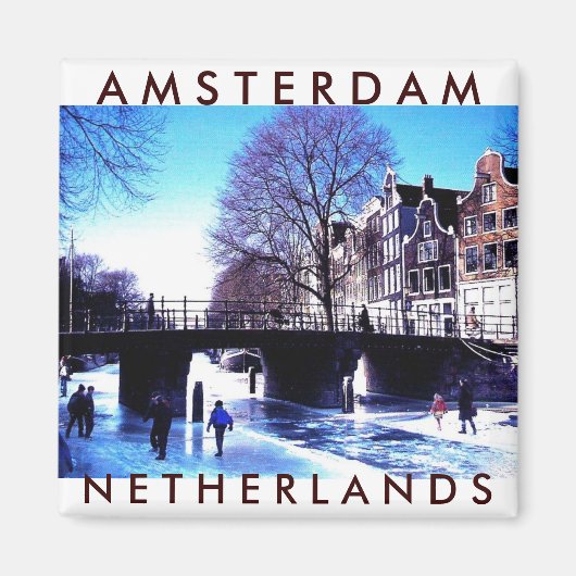 A M S T E R D A M MAGNEET (Voorkant)