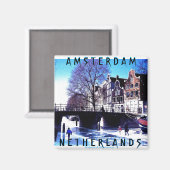 A M S T E R D A M MAGNEET (Voorkant / Achterkant)