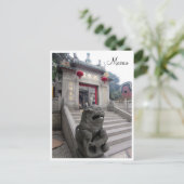 a-ma-tempelingang briefkaart (Staand voorkant)