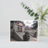 a-ma-tempelpoort briefkaart (Staand voorkant)