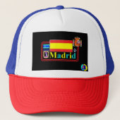 A. Madrid 01 Kappe Trucker Pet (Voorkant)