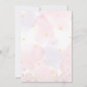 A Magical Day Unicorn Birthday Party  Kaart (Achterkant)