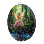 A magical fairy woodland forest dartbord (Voorkant Rechts)