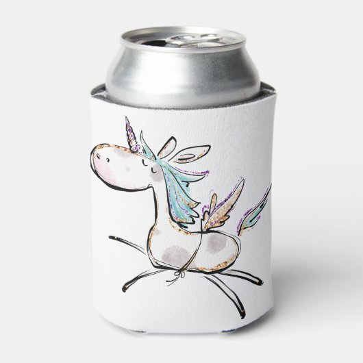 A Magical Unicorn Blikjeskoeler (Blikje Voorkant)