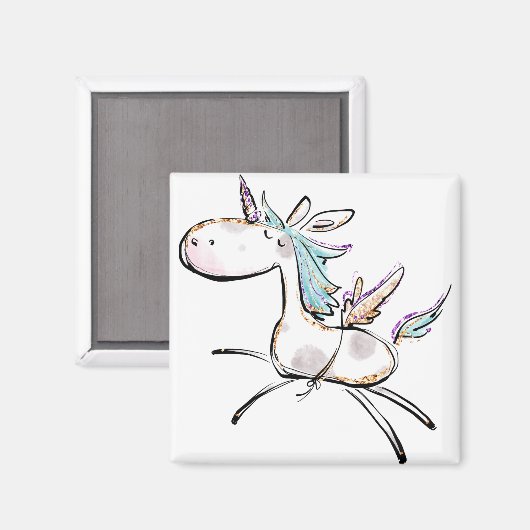 A Magical Unicorn Magneet (Voorkant / Achterkant)