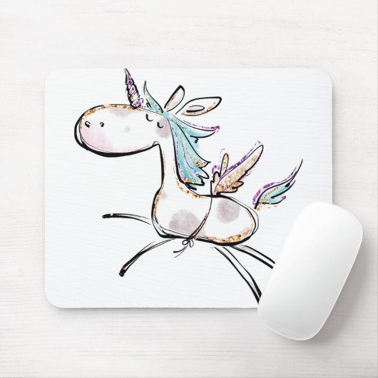 A Magical Unicorn Muismat (Met muis)