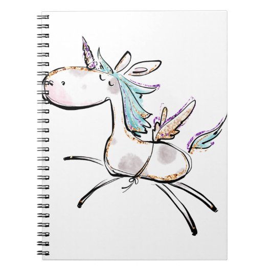 A Magical Unicorn Notitieboek (Voorkant)