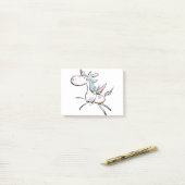 A Magical Unicorn Post-it® Notes (Op bureau)