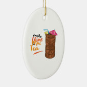 A Mai Tai Keramisch Ornament (Rechts)