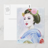 A MAIKO GIRL BRIEFKAART (Voorkant / Achterkant)