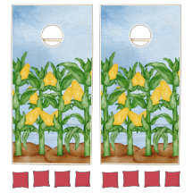 A-MAIZE-ing Cornfield Cornhole Set - Rustiek Boerd